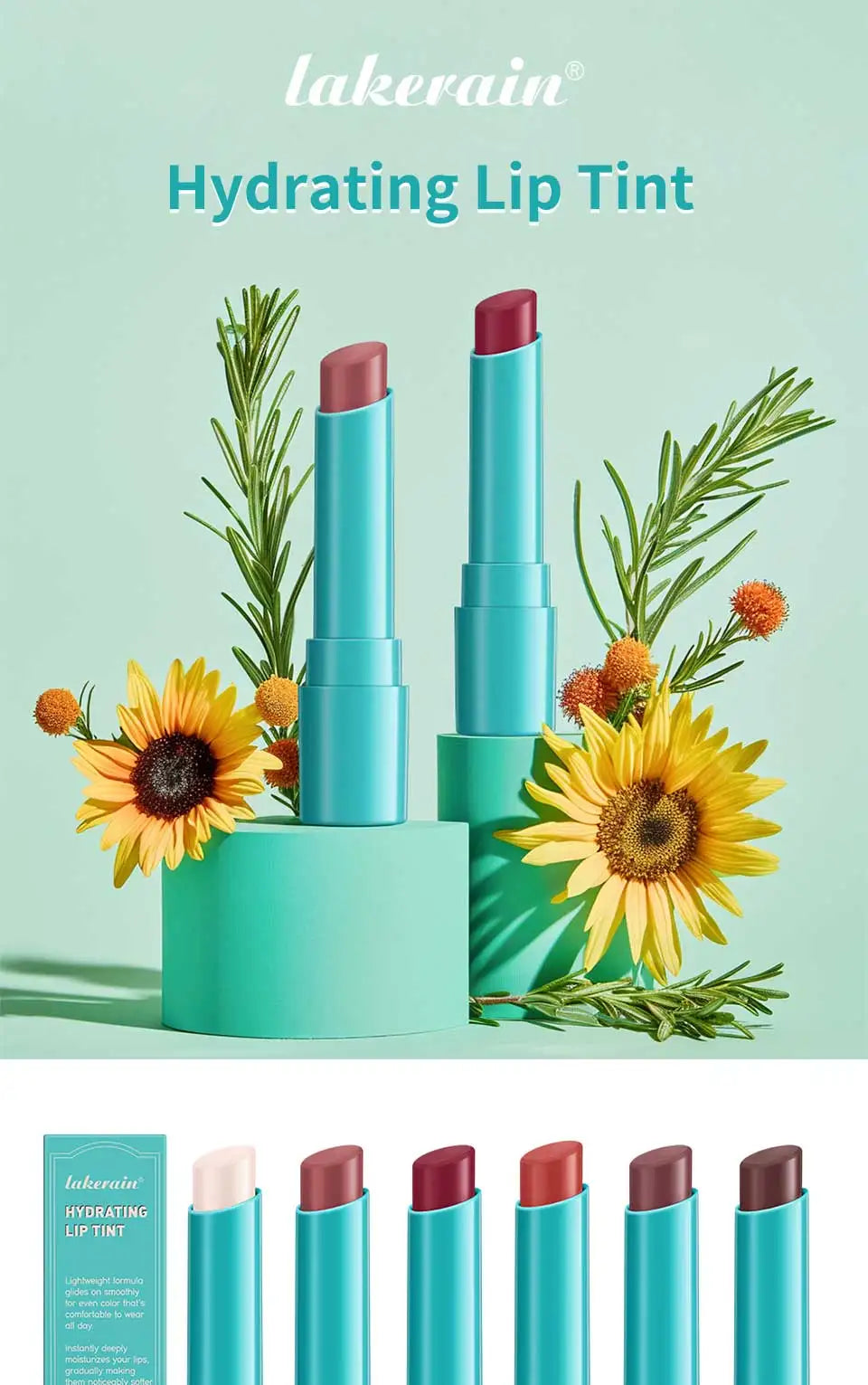 Jelly Solid Hydrating Mirror Red Brown Lipstick