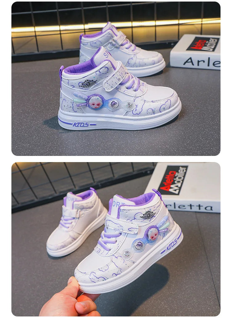 Girls’ Casual Elsa Princess Shoes – Stylish and Comfortable Footwear