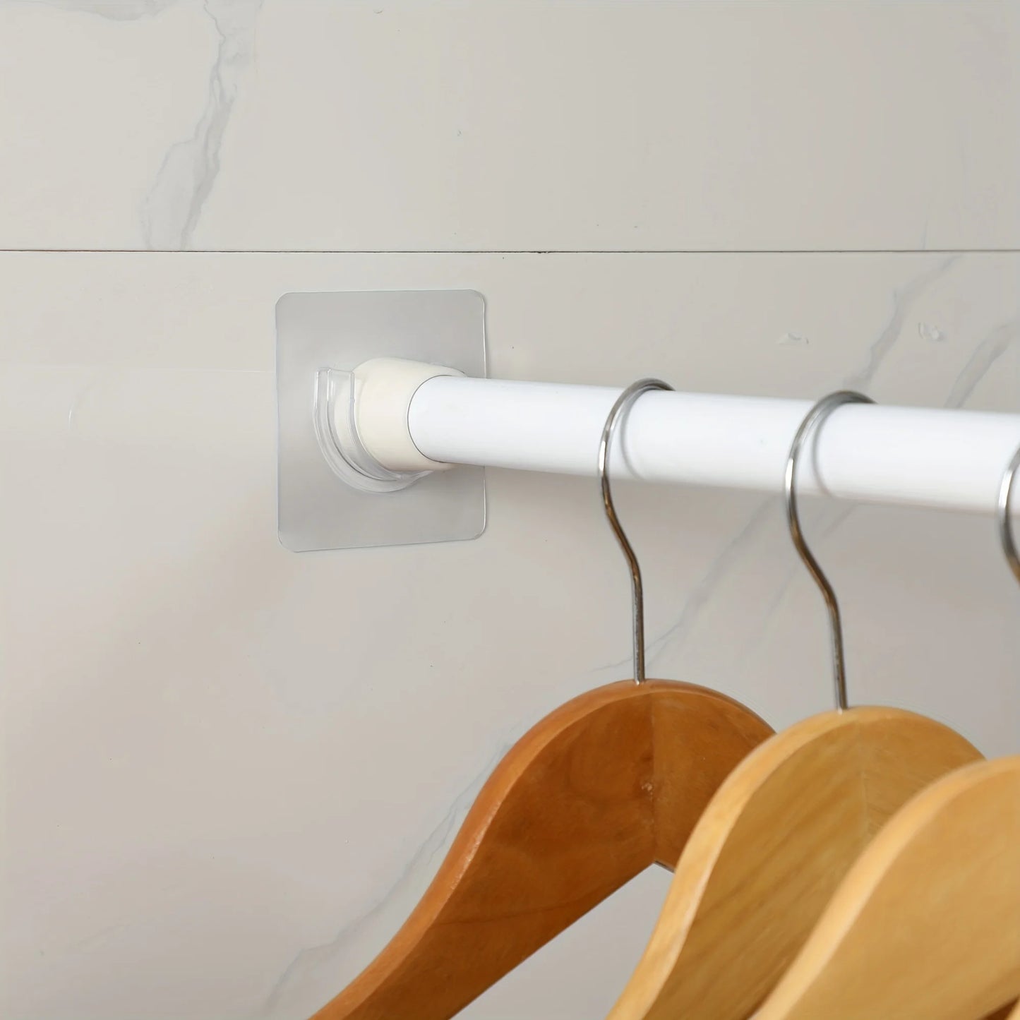 Self Adhesive Telescopic Pole Support Sticker