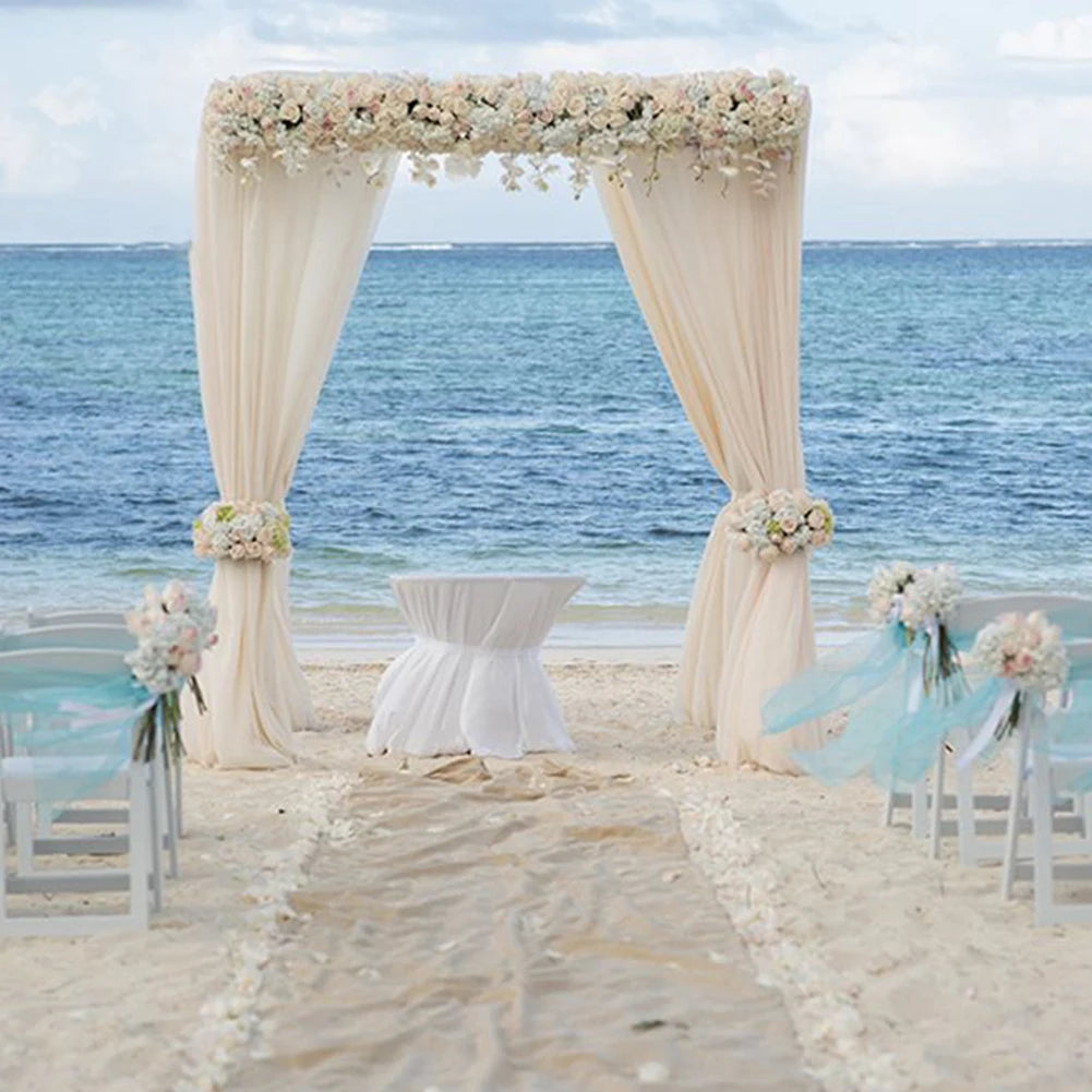 3M x 3M Wedding Backdrop Stand Canopy Frame Adjustable Awning Stand Kit