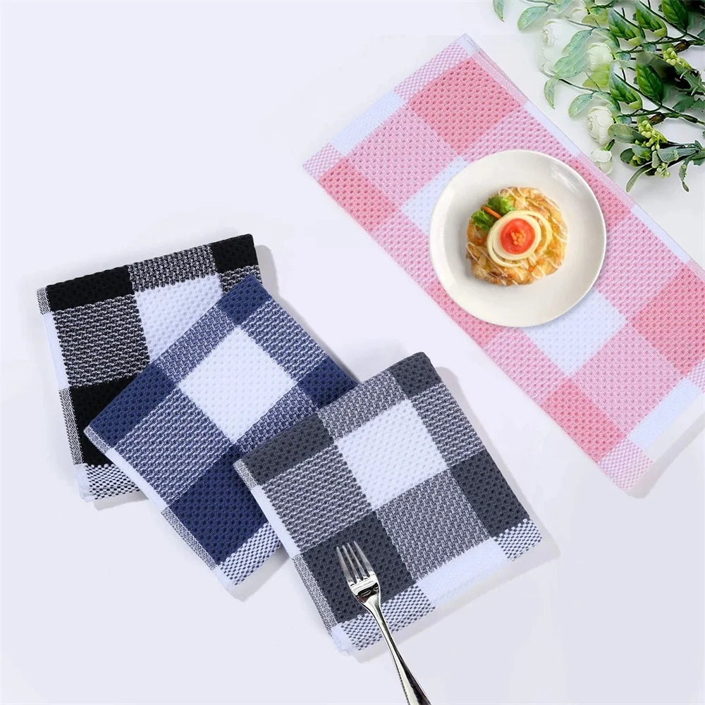 Olanly 100% Cotton Dish Cloth Towels