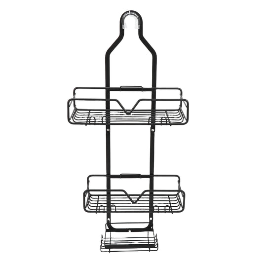 Hanging Shower Organizer High Carbon Steel Minimalist Modern Multi Layer Over Head Shower Caddy for Shampoo Body Wash Soap