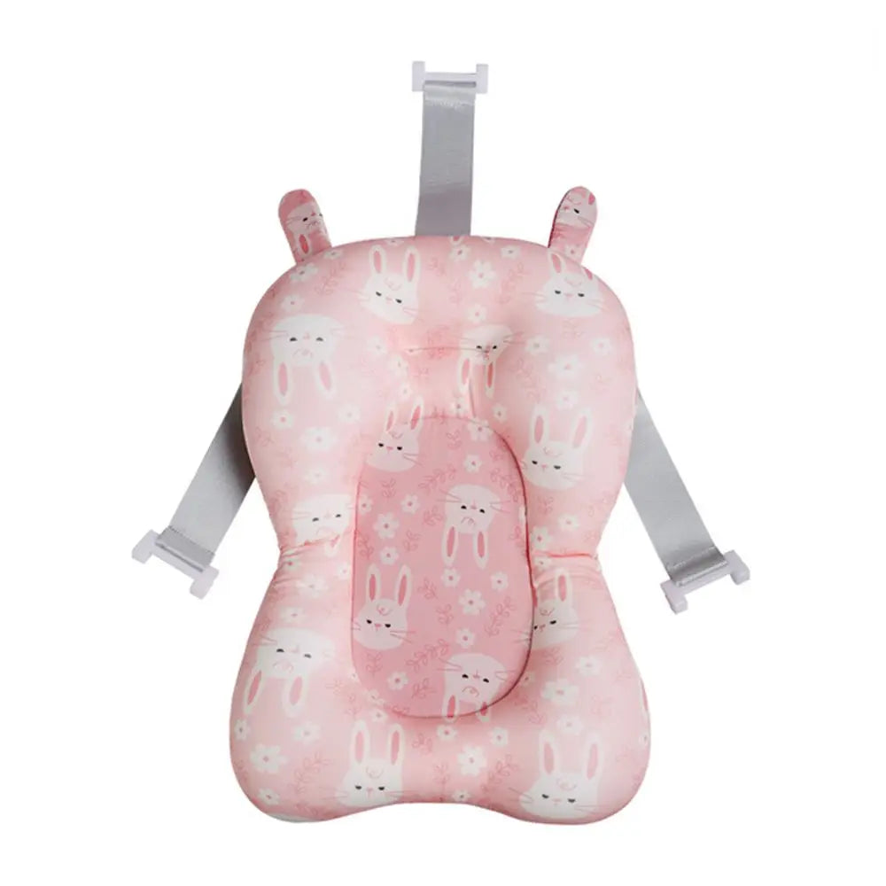 Cartoon Safety Bear Rabbit Security Baby Bath Cushion Infant Bathtub Pad Newborn Bath Seat Shower Support Mat