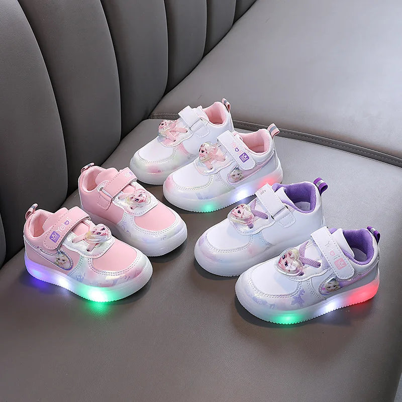 Kids’ Disney LED Sneakers – Light-Up Shoes for Boys and Girls