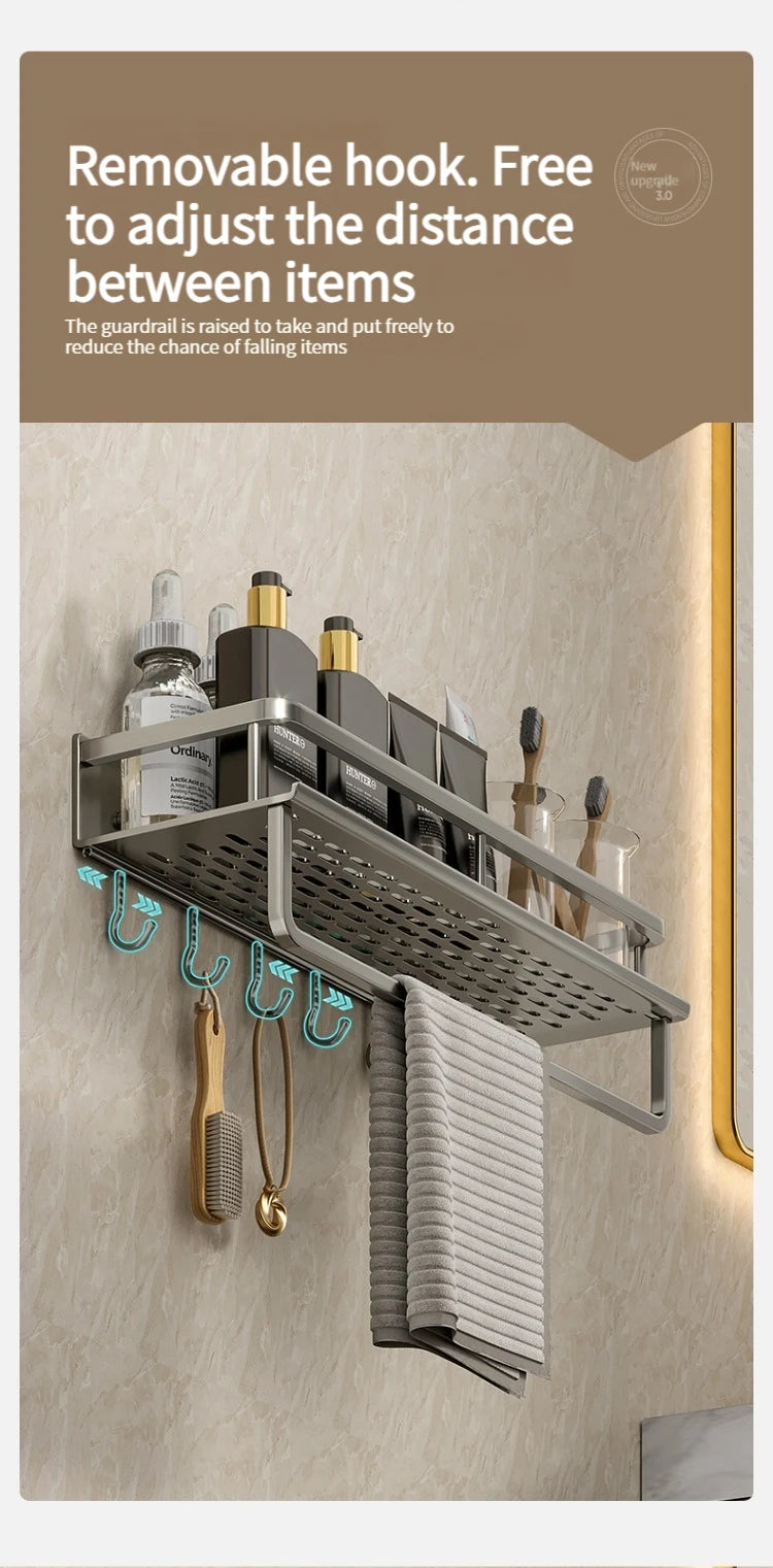 Bathroom Shelf Rack