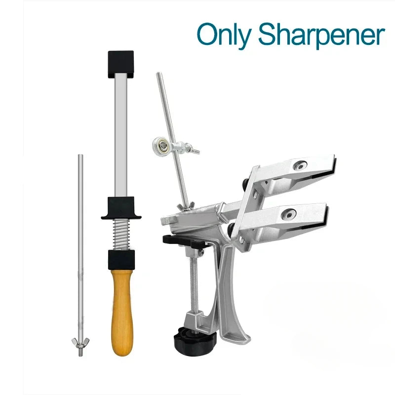 Professional Knife Sharpener Aluminum alloy Fixed Angle Sharpener Diamond Stone Whetstone Kitchen Tools Sharpen Machine Knives