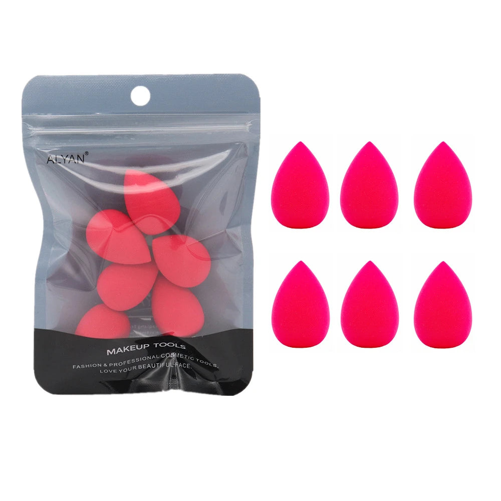 6pcs Mini Makeup Sponges