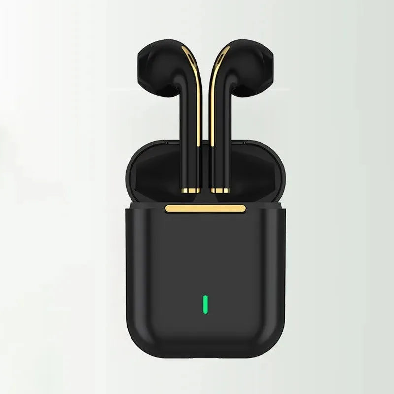 Hot selling J18 Wireless Bluetooth HiFI In Ear Stereo Microphone Waterproof Noise Reduction Sports Game Music Earphones