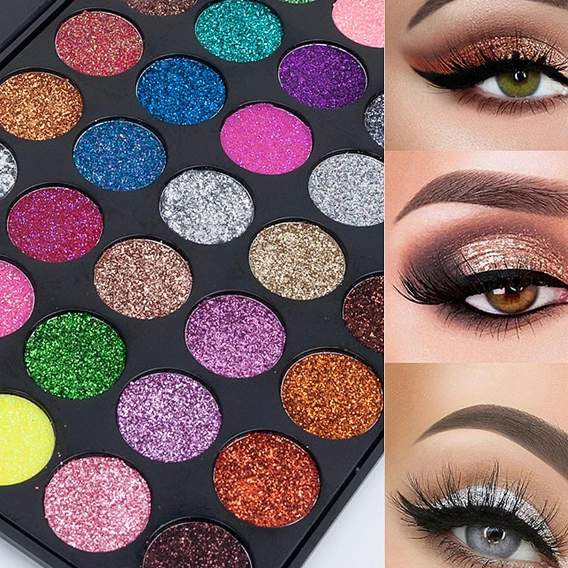35 Colours Diamond Sequin Eyeshadow Palette