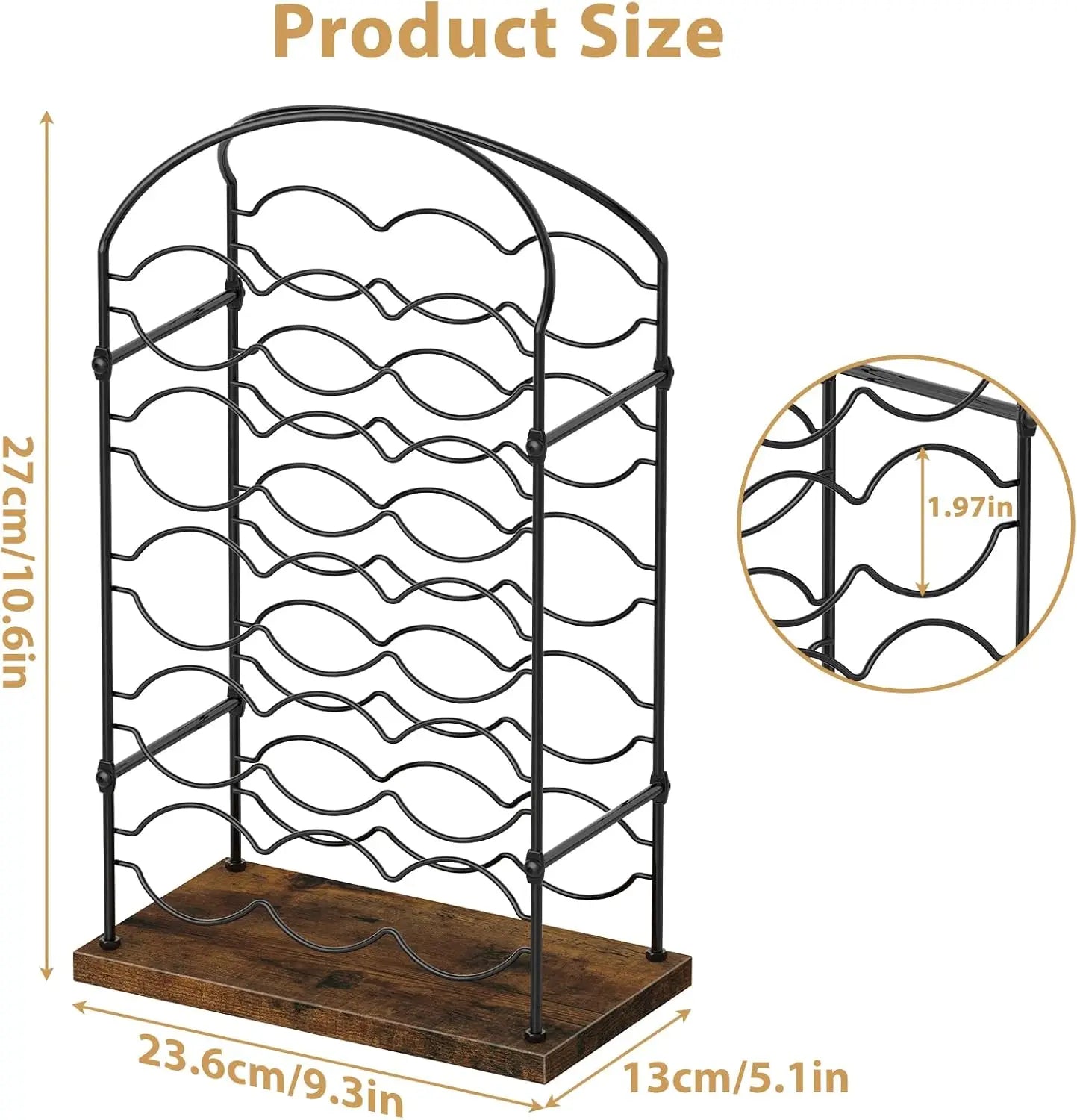 30-Capacity K-Cup & Coffee Pod Organizer | Space-Saving Countertop Holder for Coffee Bar/Home/Office | Black Compact Design