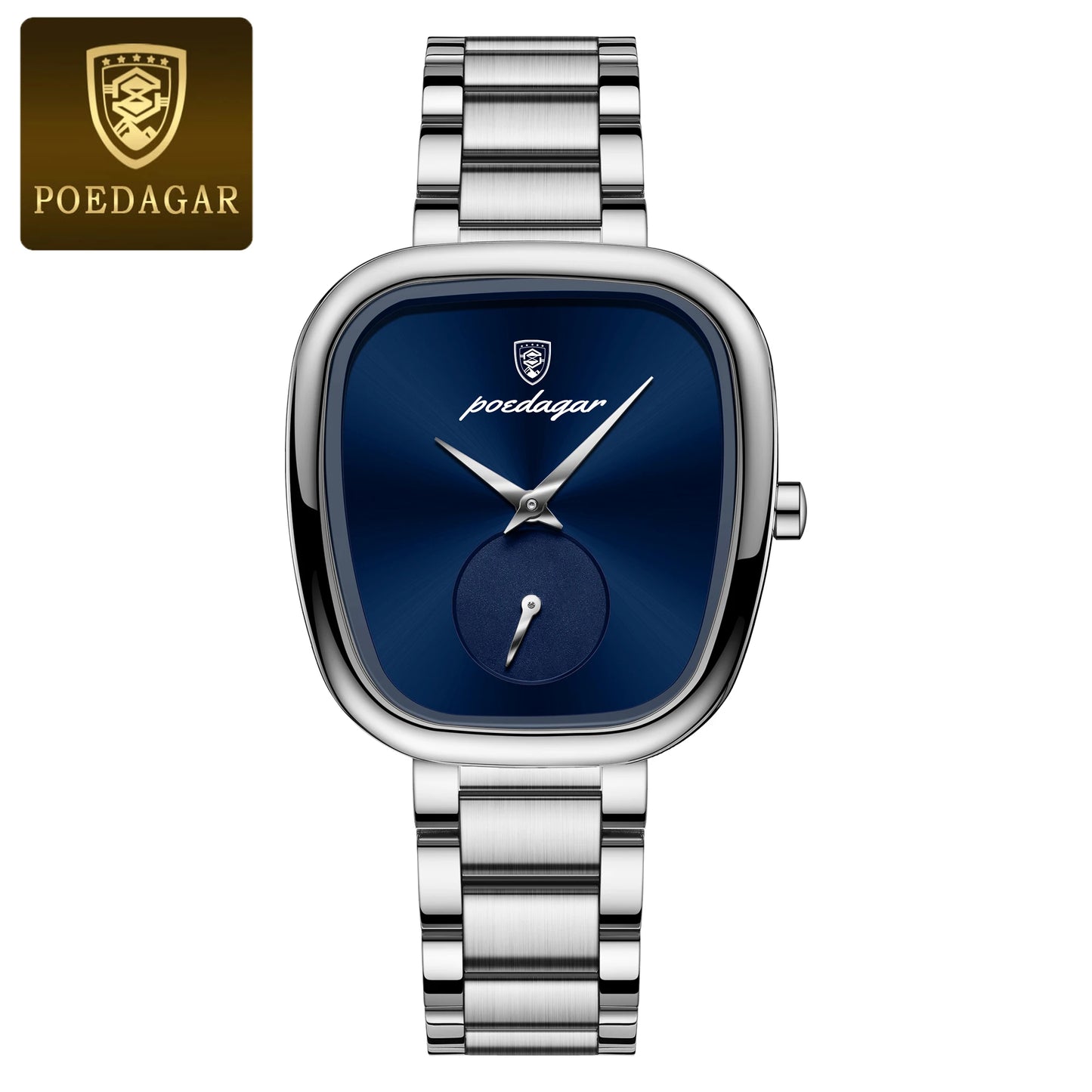 POEDAGAR Original Exquisite Ladies Wristwatch Stainless Steel Waterproof Quartz Watch For Woman Fashion Elegant Women's Watches