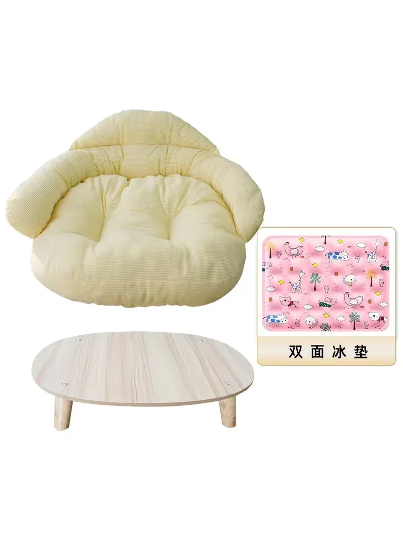 Summer cat and dog sofa four seasons universal dog cushion dog bed cat litter cat cushion removable pet bed