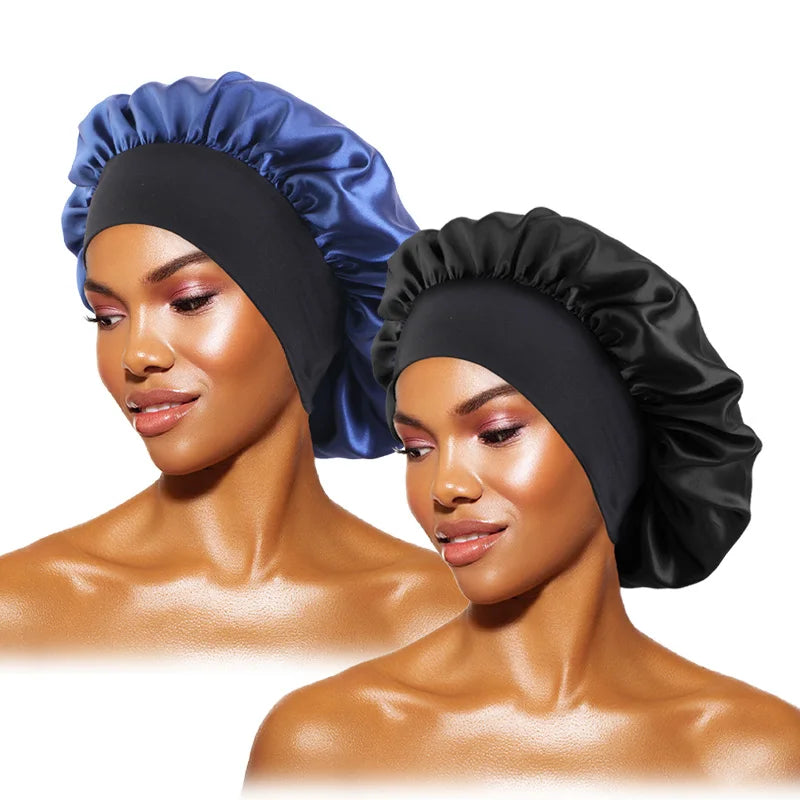 Satiin Elastic BandB Head Cap