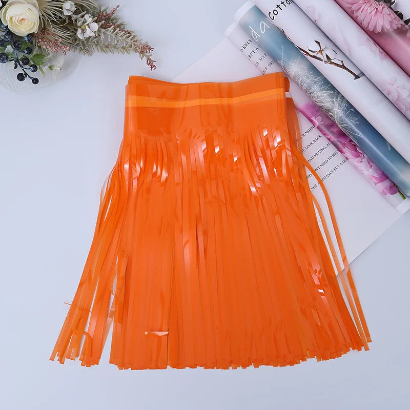 30x300CM Foil Fringe Garland – Streamer Curtain Banner for Wedding, Birthday, and Party Decorations