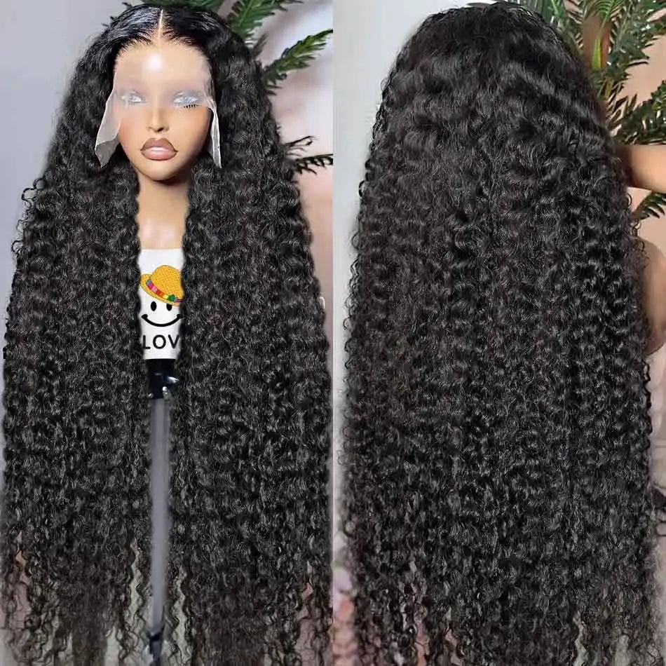 30 40 Inch Loose Deep Wave Lace Frontal Wig 13x6 Hd Curly Human Hair Lace Front Wigs For Women 13x4 360 Water Wave Pre Plucked