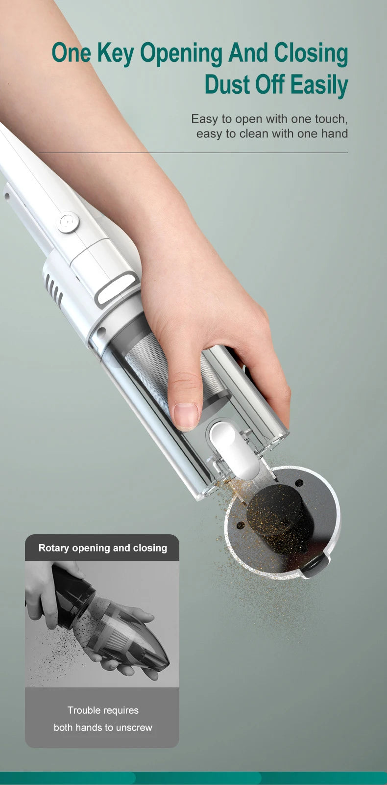 Multifunctional Handheld Vacuum Cleaner