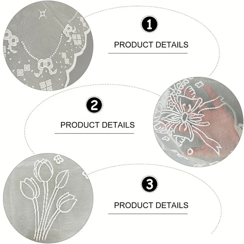 100% Polyester Embroidered Lace Table Cloth