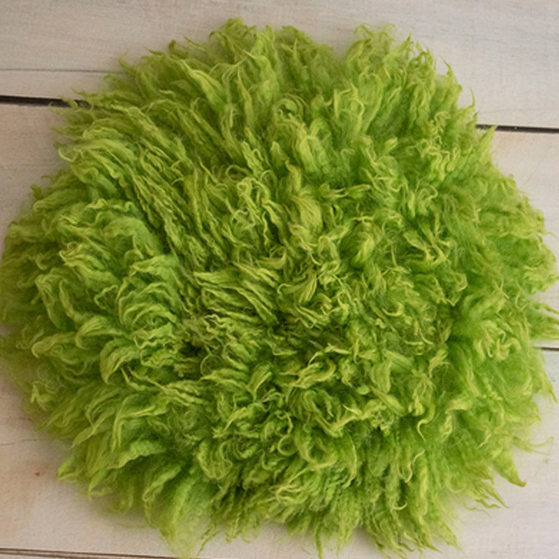 100% Flokatti Wool Mats Baby Photography Blanket Newborn Wrap Flokati Props for Newborns Photo Shoot Fotografia Accessories