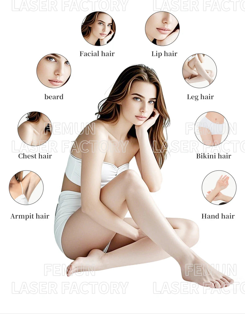Professional 2 IN 1 Diode Laser 4000w Hair Removal Machine