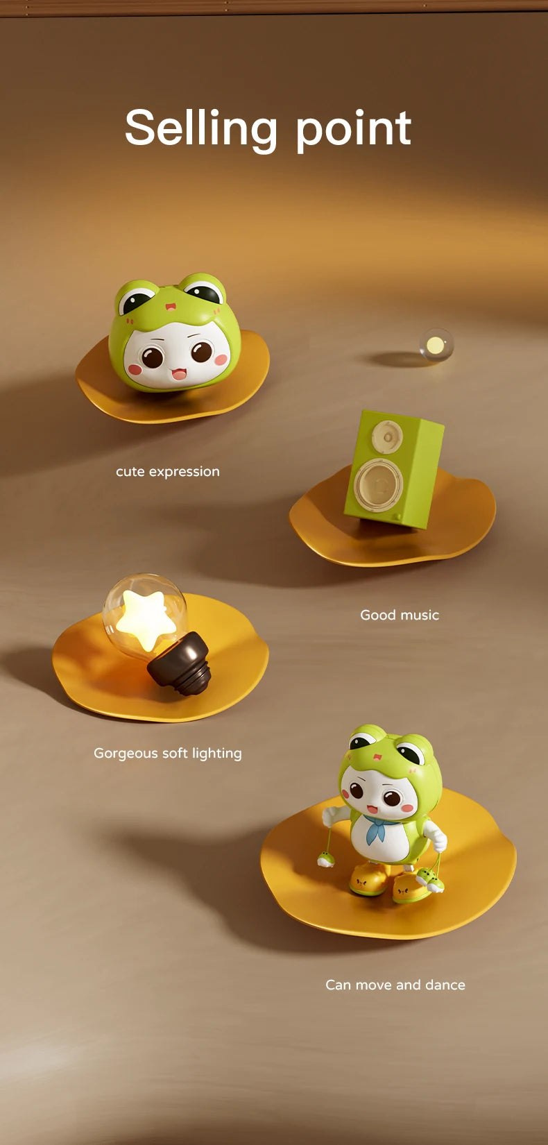 Dancing Rabbit Toy with Music & Lights