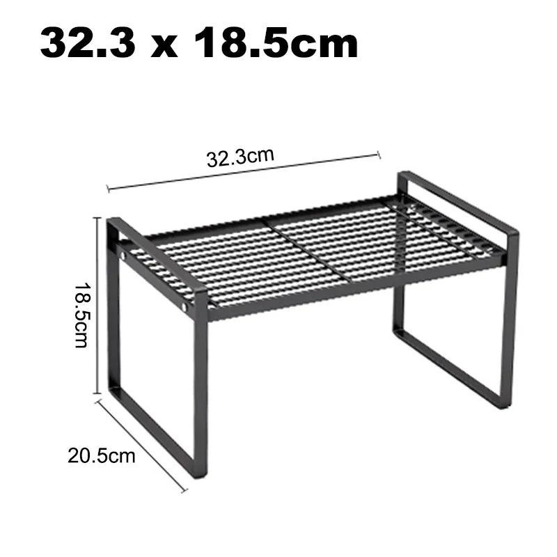 Steel Kitchen Dishes Bowl Storage Rack Kitchenware Utensils Drainer Shelf Cabinet Over Sink Cutlery Drying Holder Home Organiser