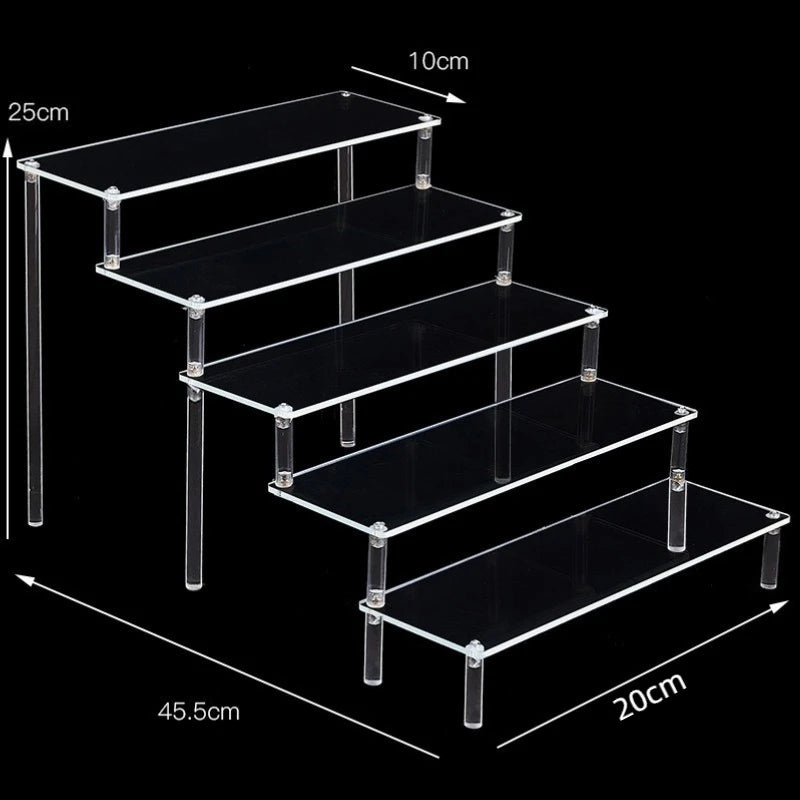 1-5 Tier Acrylic Display Stand
