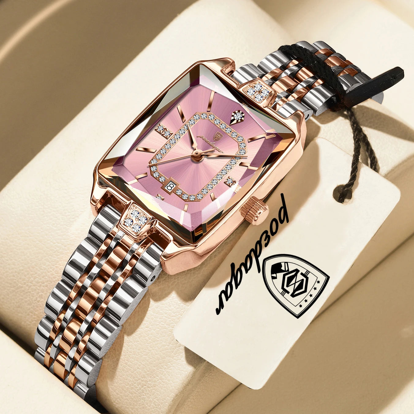 POEDAGAR Elegant Exquisite Woman Watch Waterproof Stainless Steel Date Original Fashion Ladies Wristwatch Women's Quartz Watches