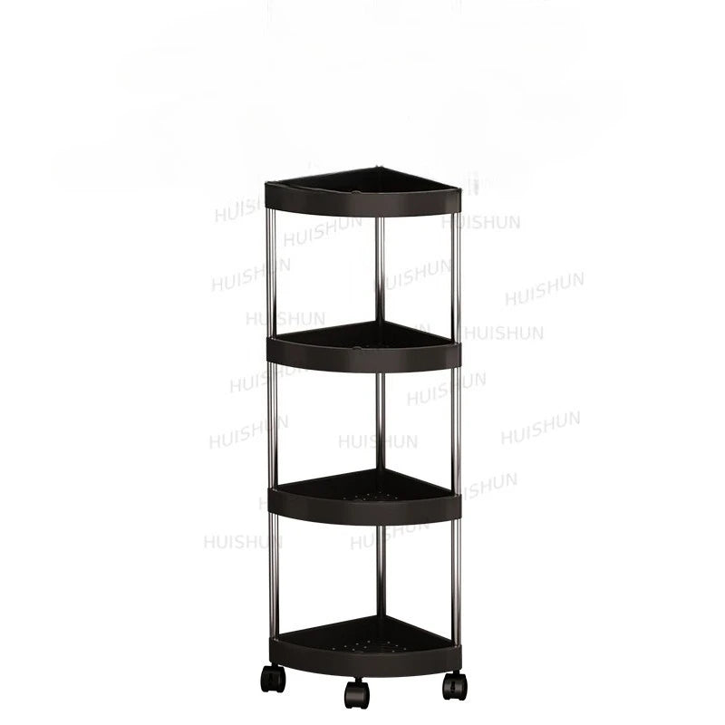 Kitchen storage rack Multifunctional storage rack Supplies Seasonings Corner artifact Corner general merchandise Daily Daquan