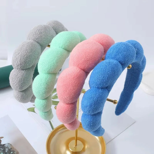 Multifunction Sponge Headband For Face Washing, Makeup Removal & Shower Hair Band