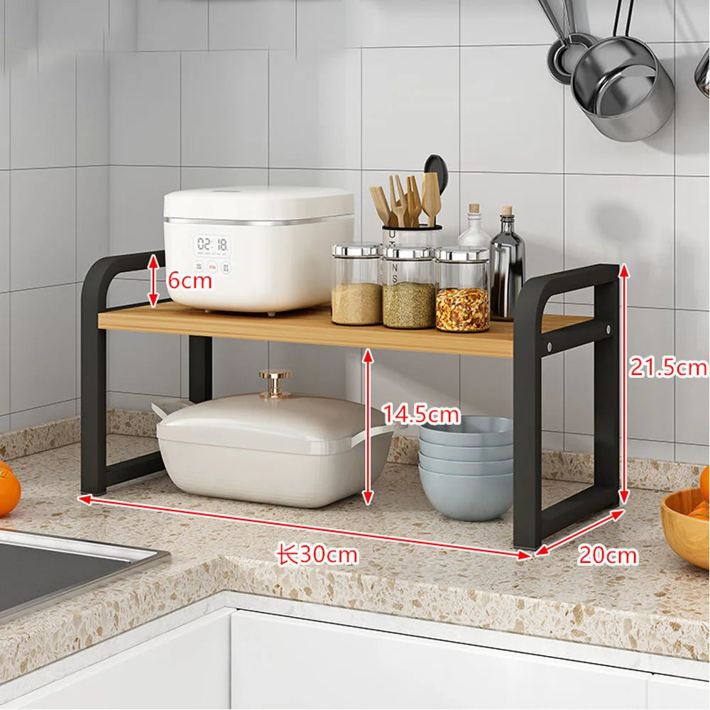 Desk Shelf Organisers Desk Hutch for College Dorm Desk Top Bookshelf for Desk Multi-Layer Storage Shelf Display Rack for Home