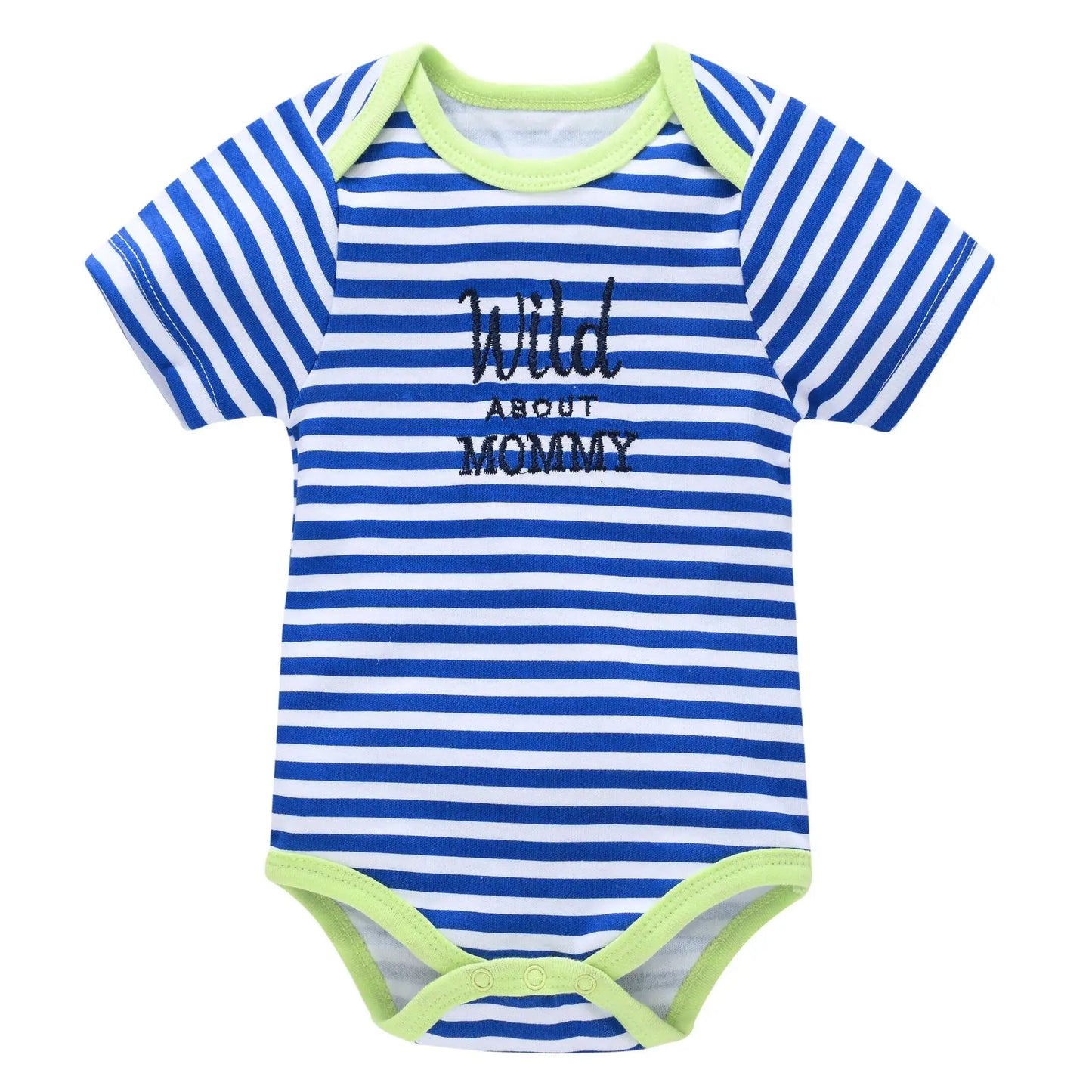 New Baby Boy Clothes Summer 100% Cotton Blue Grey Tie Print Three Piece Short Sleeve Bodysuit Pants vetements bebe For 0-12M