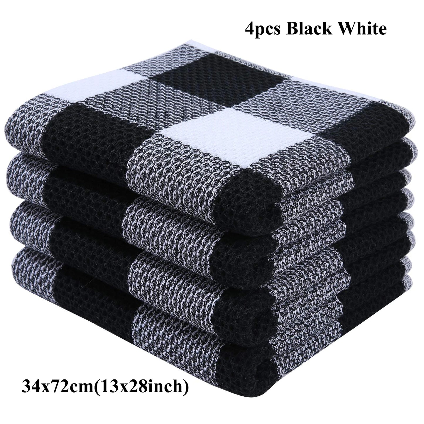 Olanly 100% Cotton Dish Cloth Towels
