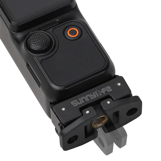 Quick Release Magnetic Mount Adapter 1/4 Screw Foldable Extension Bracket Tripod Adapter for DJI Osmo Pocket 3 Camera