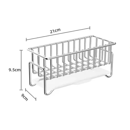 Dish Drying Rack Stainless Steel 2-tier Compact Kitchen Dish Rack Drainboard Large Rust-proof Dish Drainer With Utensil Holder