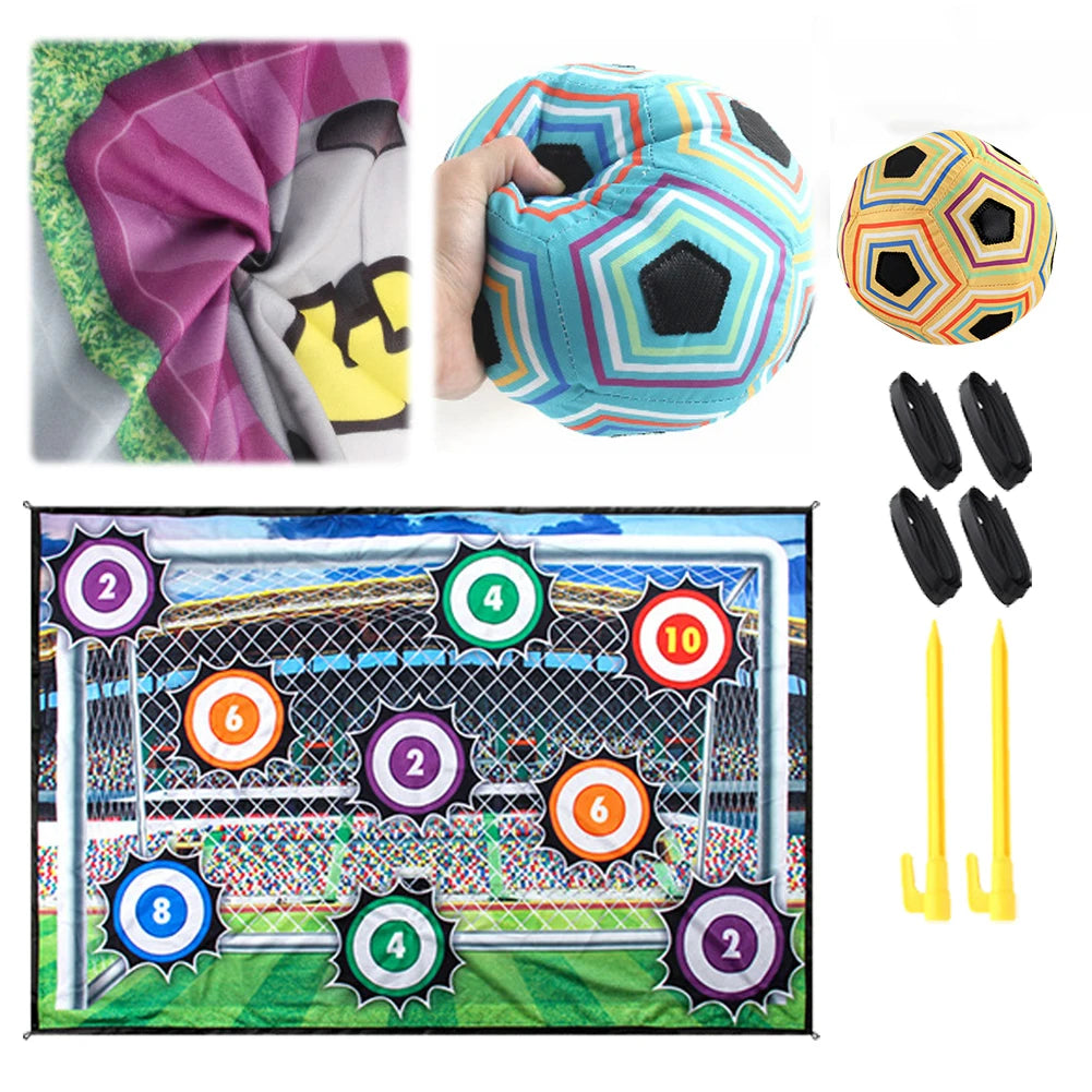 Soccer Game Mat With Adhesive Balls Soccer Toys Football Table Gift Children Football Training Carpet Kids Football Game Gifts