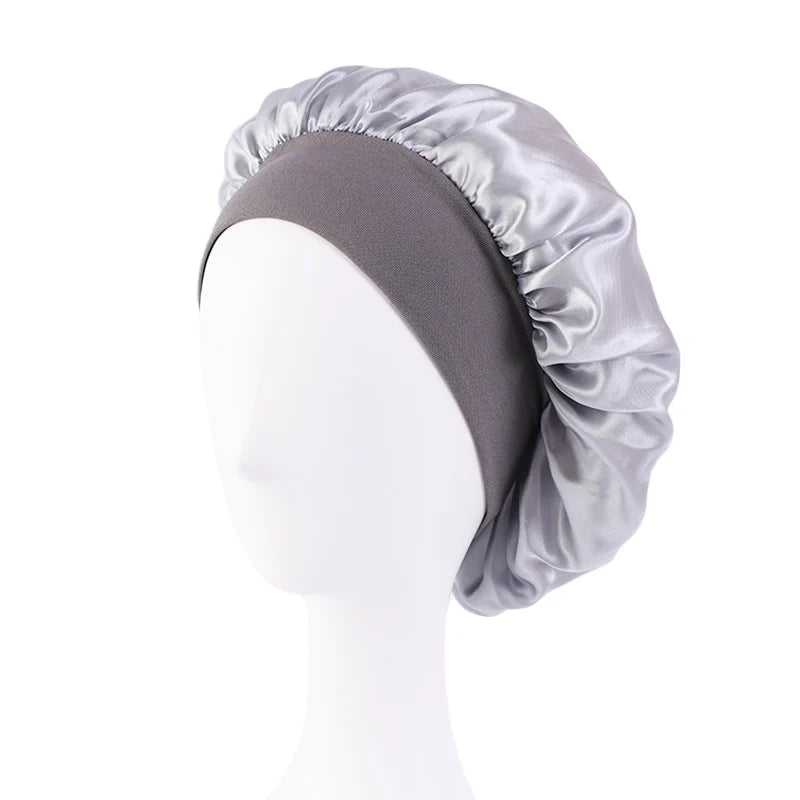 Satiin Elastic BandB Head Cap
