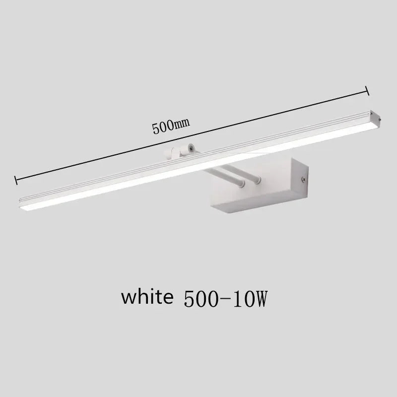 Bath mirrors bathroom vanity waterproof led light mirror lamp for makeup mirrors with lights Led Mirror Light Wall Sconces