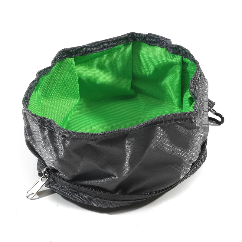 Portable Collapsible Pet Water Food Feeder Bowl