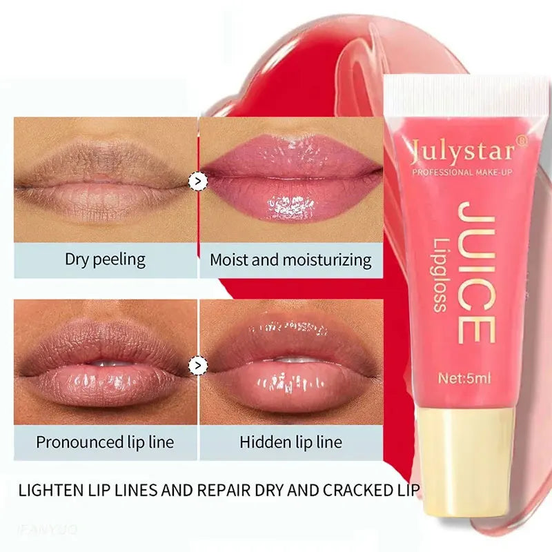 Watery Crystal Clear jelly Lip Oil