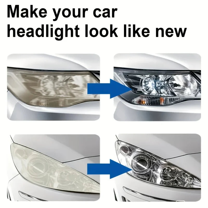 ar Headlight Restoration Polishing Kit - Scratch Remover & Oxidation Cleaner Repair Paste for Headlamp Assembly