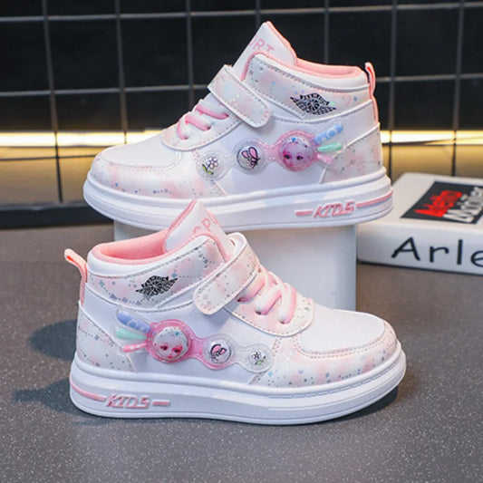 Girls’ Casual Elsa Princess Shoes – Stylish and Comfortable Footwear