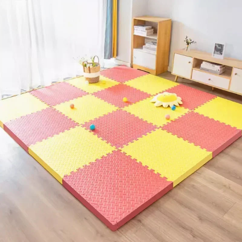 Baby Play Mat EVA Foam Interlocking Anti-Slip Sports Rug Family Children's Room Game Puzzle Carpet Anti-fall Carpet Baby Toys