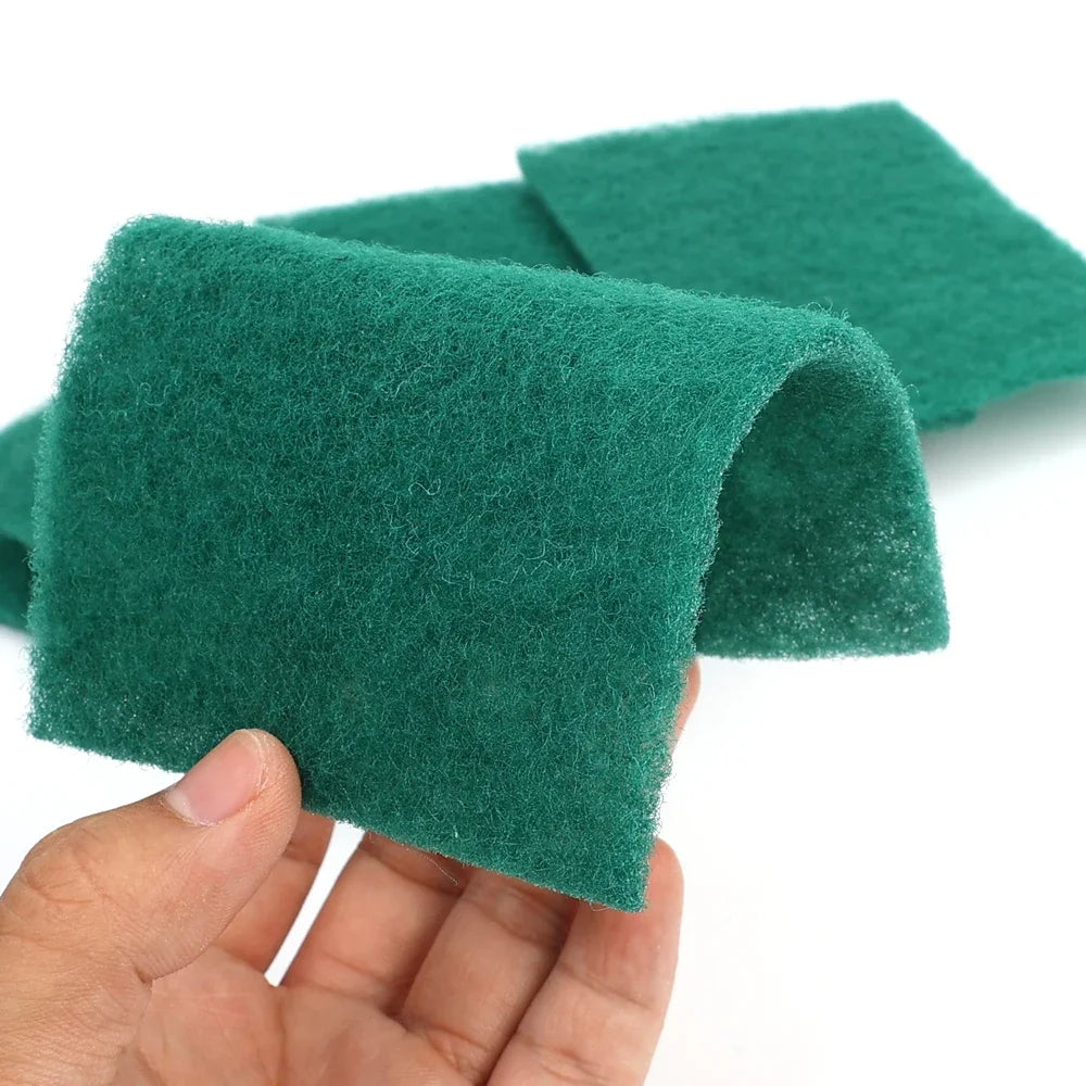 10/20/30PCS Scrub Pads Household Kitchen Oil Removal Dishwashing Pot Pads Scratch Free Multipurpose Reusable Cleaning Dishrag