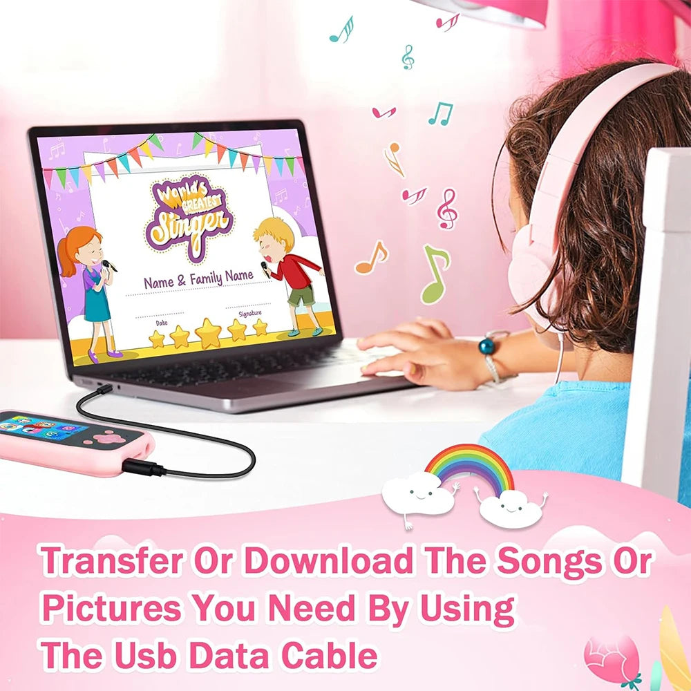 Children Phone Camera  And Mp3 Music Player