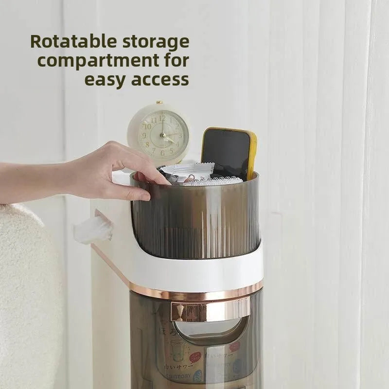 Bathroom Bedroom Narrow  Floor Standing Storage Rack No Installation Required Bathroom Organizer Bedroom Storage Solution