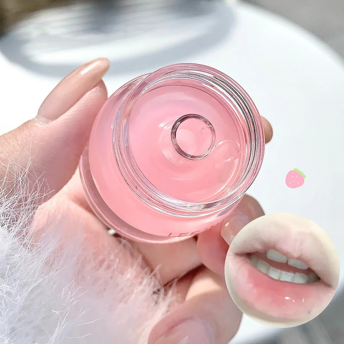 Strawberry Lip Balm Set