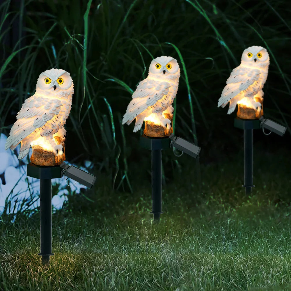 Solar Lamp Owl