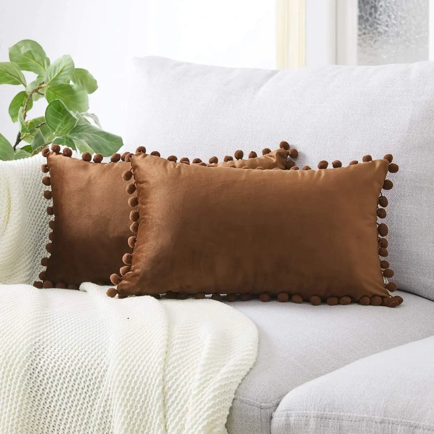 Soft Velvet Cushion Cover