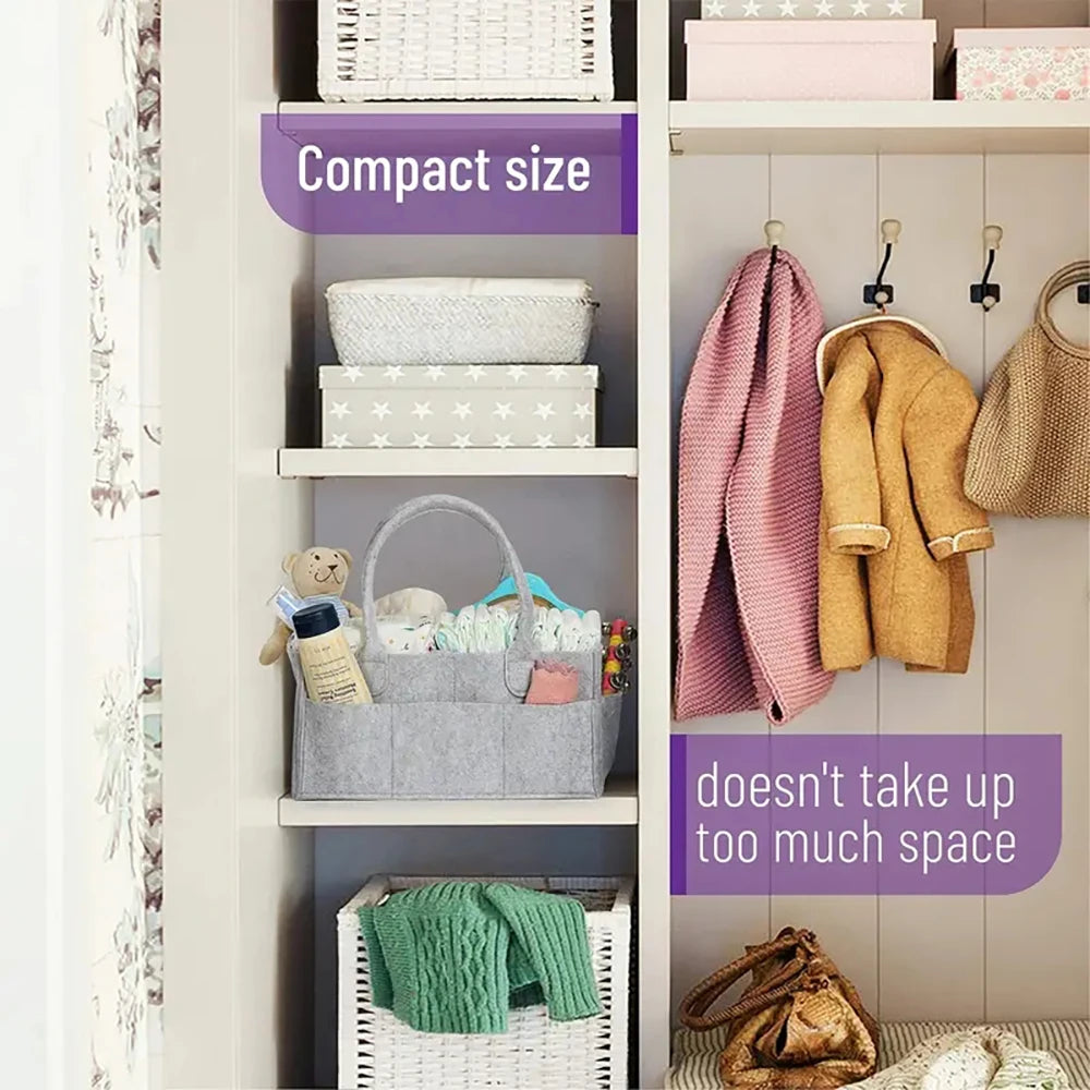 Baby Nappy ball bag Organiser Portable holder bag Change table and car nursery essentials storage box Diaper bag Baby diaper ba