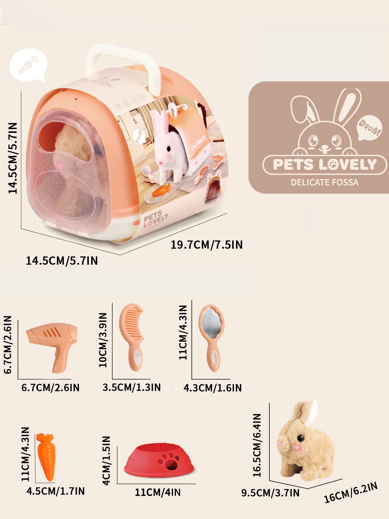 Plush Toy Puppy / Bunny Electronic Interactive Toys - Walking, Barking, Wagging Tail, Kids Toddler Companion Animals.